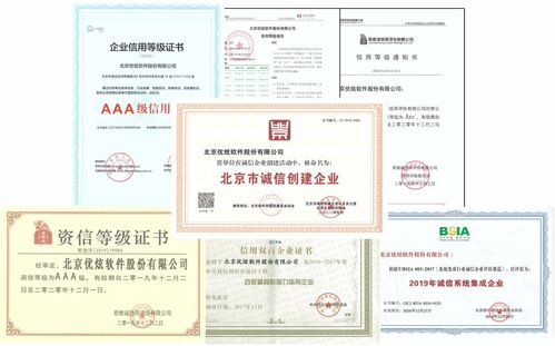 优炫软件入选北京市企业创新信用领跑企业，企业信用服务受认可